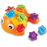 Learning Resources Finn the Fine Motor Fish - Toddler Montessori Toys, Stacking Shape, Gifts For Boys And Girls, Sorting And Matching Skill Activities, Educational Games, Ages 18 Months+