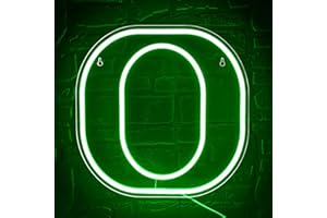 LALAON University Neon Sign for Wall Decor University Football Team Neon Light College Team Logo LED Sign for Man Cave Dormitory Bar Club Birthday Gifts for Sport Fans College Student USB Powered(ZKXD170)