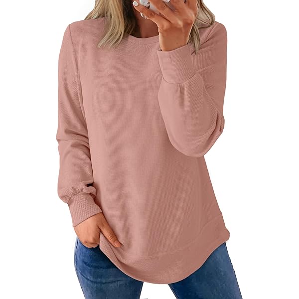 Para Mujer Sudaderas Sin Capucha Mujer Amazon Sudadera Oversize