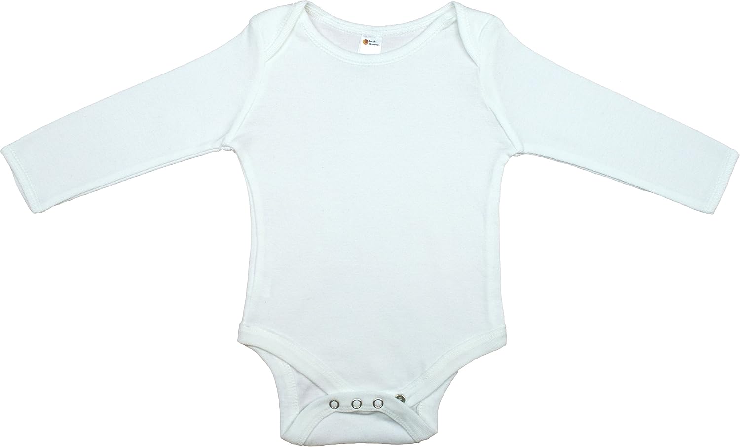 Earth Elements Baby Long Sleeve Bodysuit: Clothing