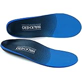 Inserts Relieve Plantar Fasciitis - Flat Feet Insoles Arch Supports, Orthotic Insoles for Foot Pain Arch Pain Reduce Muscle Fatigue Absorb Shock (Mens 5-5 1/2 | Womens 7-7 1/2)