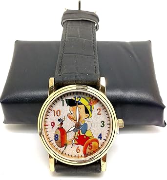 Reloj de pulsera de 30 mm con diseño de Pinochio y Pinnochio