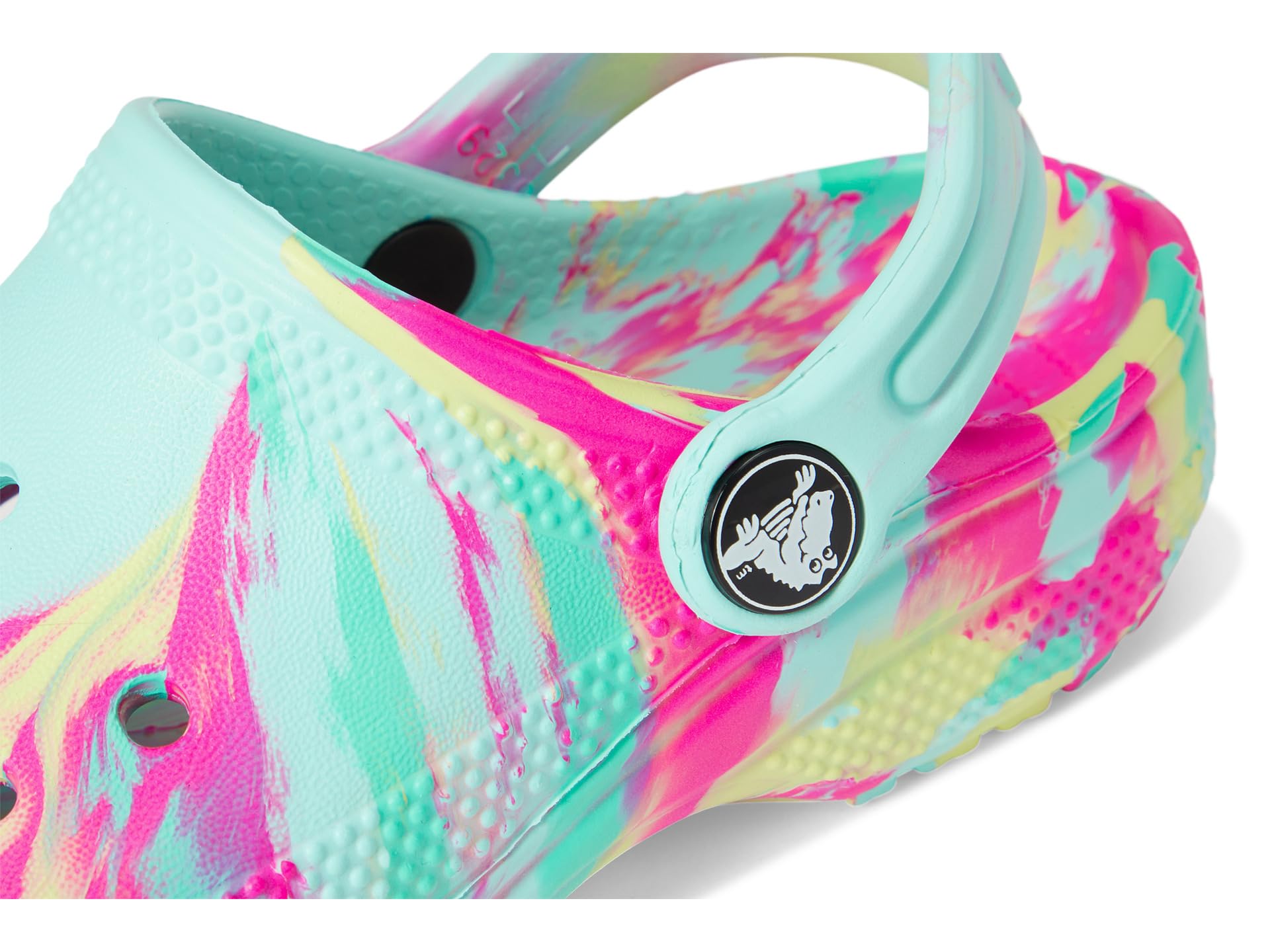 Crocs Kids' Classic Marbled Tie-Dye Clog