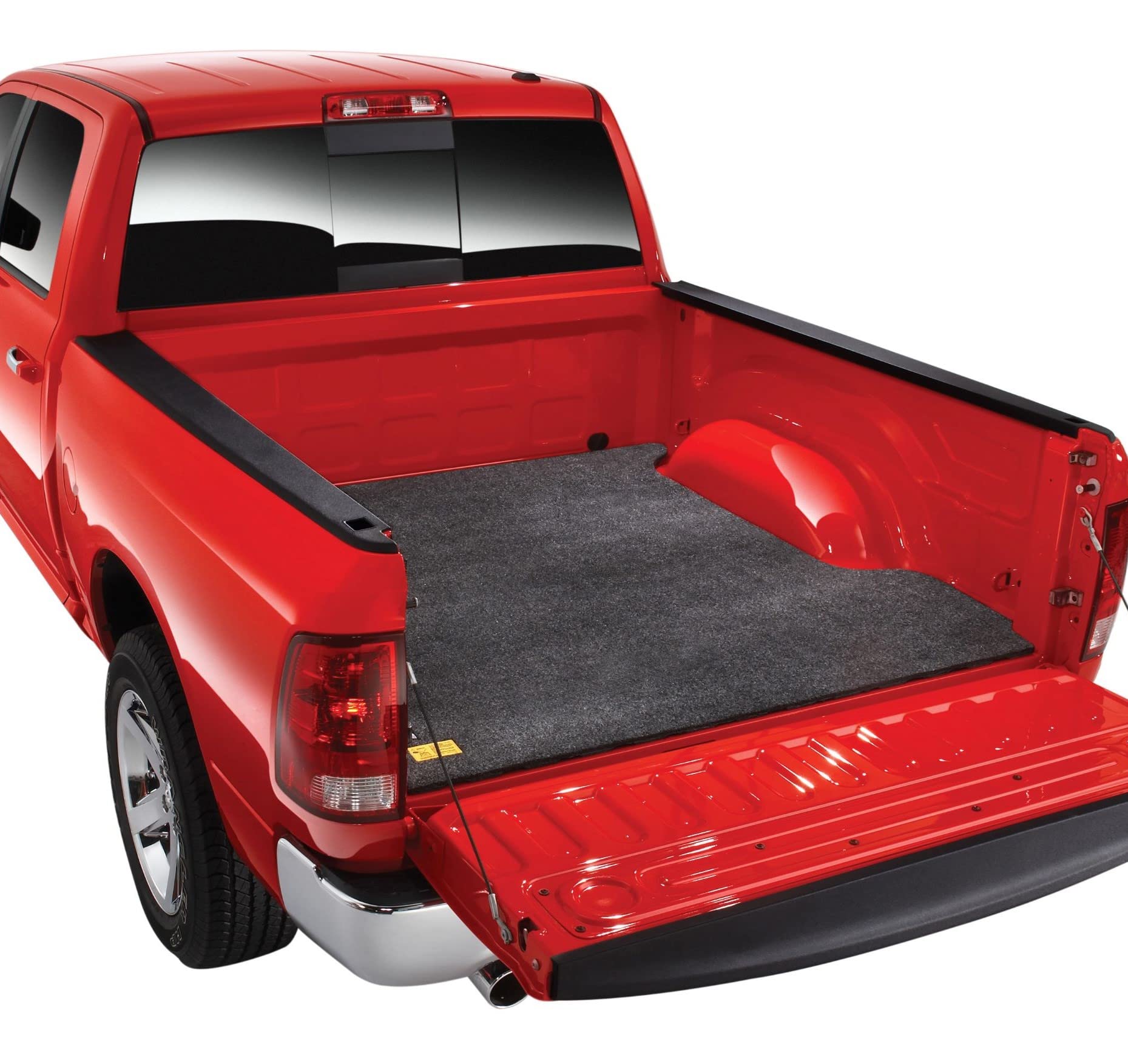 Photo 1 of Bedrug Classic Bed Mat | Fits 2015 - 2024 Ford F-150 67.1 Bed (Includes 22 - 23 Lightning (Models w/ Spray-In Or No Bed Liner), Charcoal Grey | BMQ15SCS
