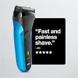 Braun Series 3 310S Wet & Dry Electric Shaver Blue Rechargeable view 9