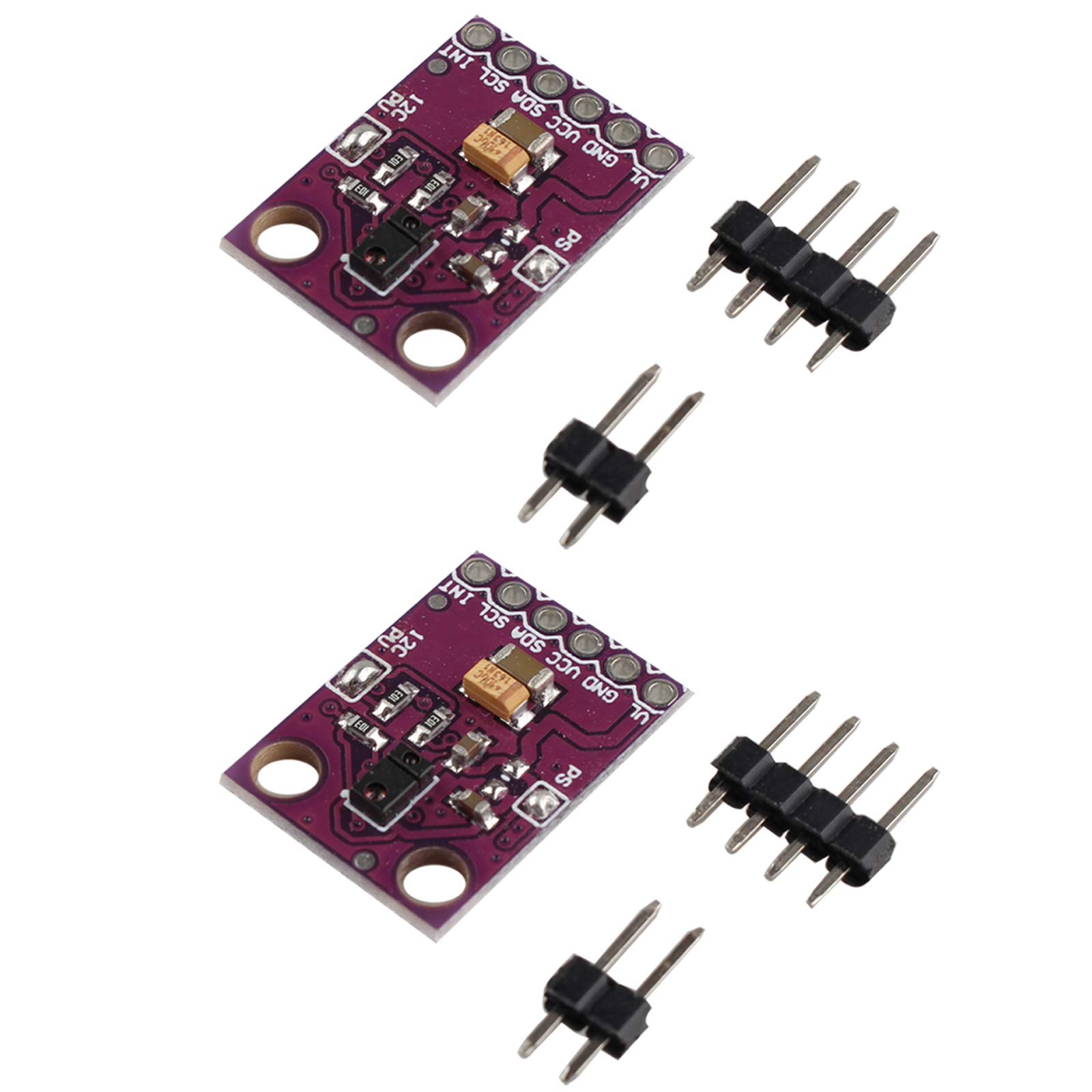HALJIA 2PCS APDS-9960 GY-9960-3.3 APDS9960 RGB Infrared Gesture Sensor Module Motion Direction Recognition Moving Direction Ambient Light RGB Proximity Sensor Module IR Move Sensor