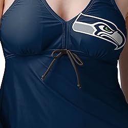 FOCO Women's NFL Team Logo Ladies Bathing Swim Wear