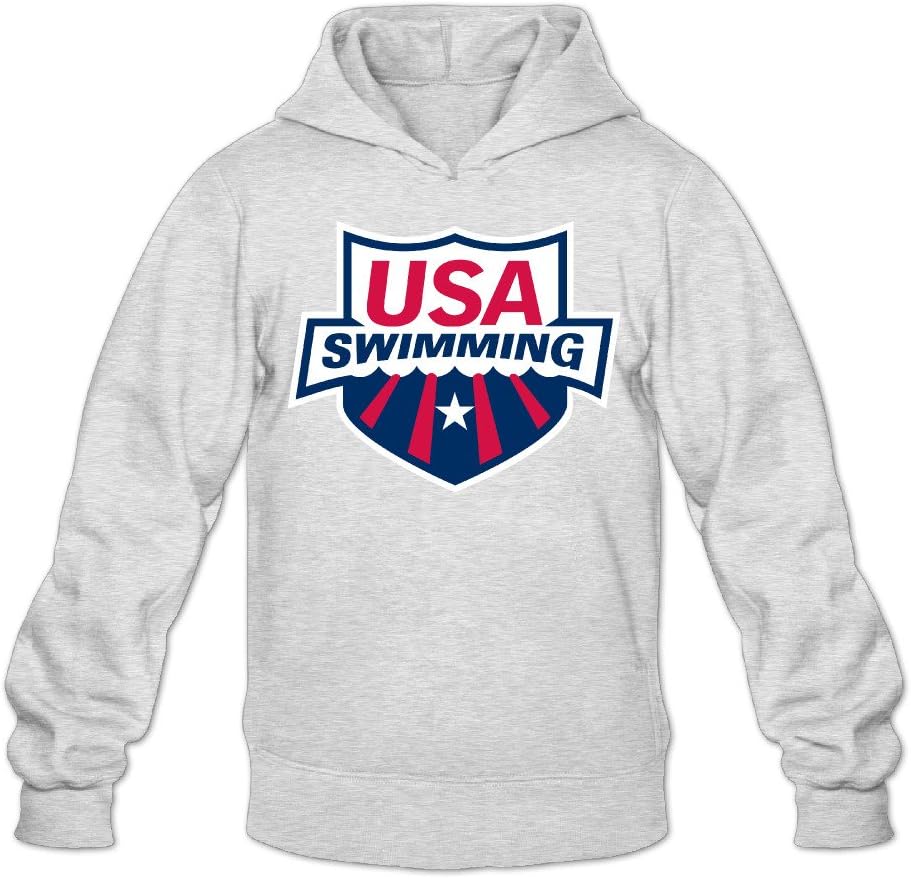 MAT Q VO Men's USA Swimming Team Logo 2016 Rio Olympic Hooded Sweatshirt