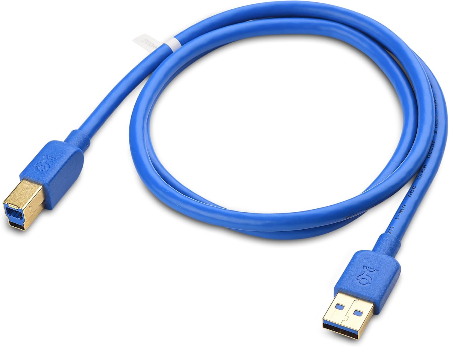 Cable Matters Short USB 3.0 Cable (USB 3 Cable, USB 3.0 A to B Cable) in Blue 3 ft: Computers & Accessories