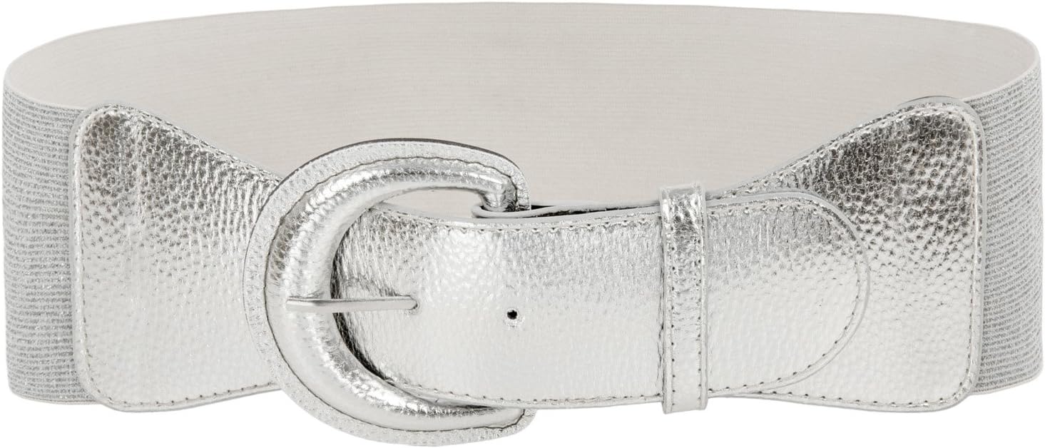 GRACE KARINWomen's Wide Stretchy Cinch Belt 3 Inch Vintage Chunky Buckle Belts S-XXXXL