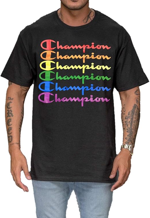 tee shirt champion multicolore