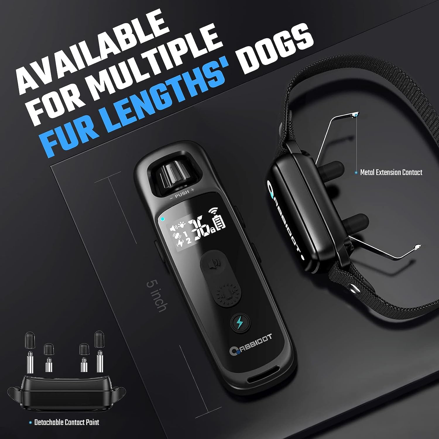 ABBIDOT Dog Training Collar