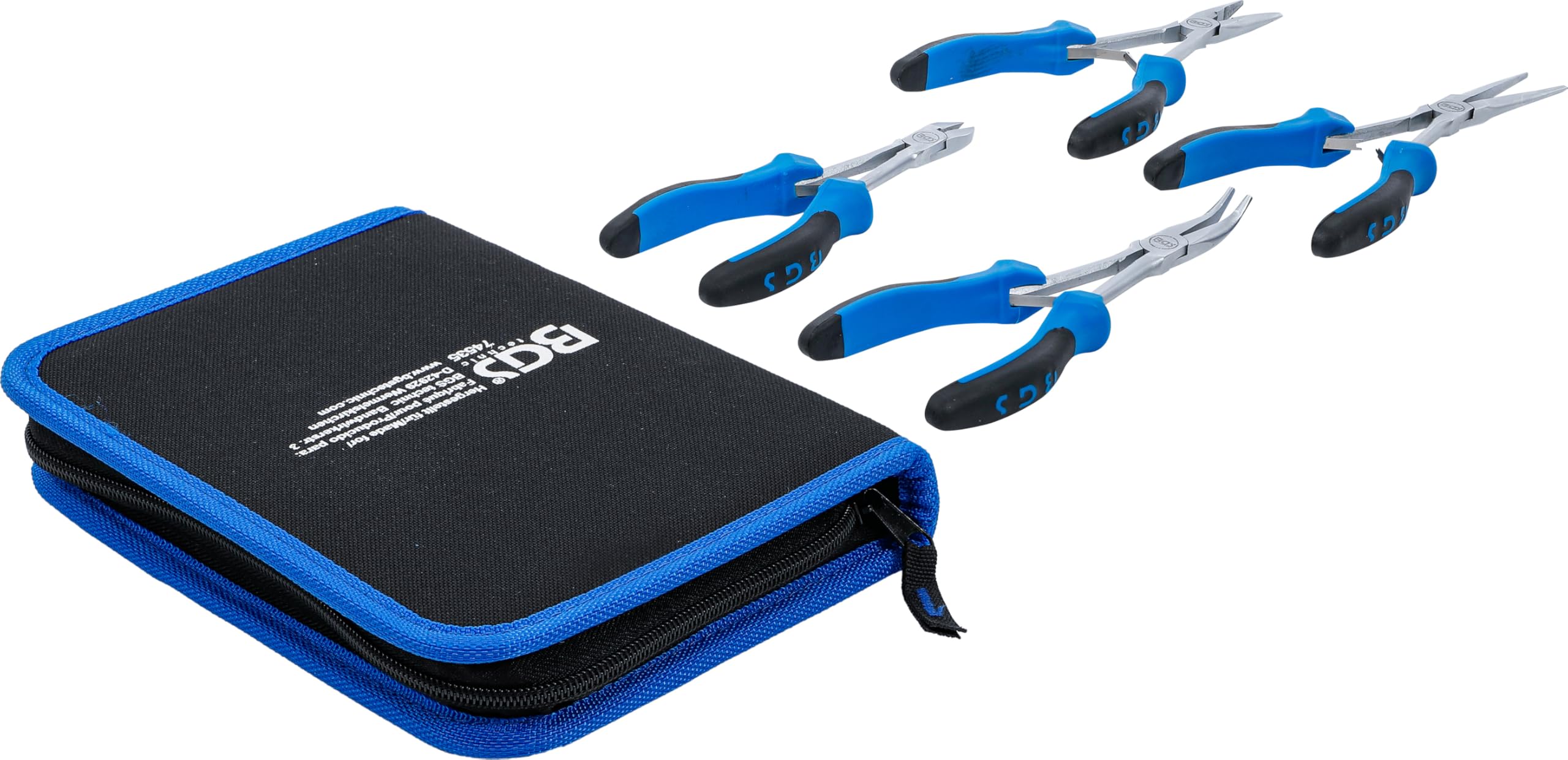 BGS 74535 | Elektronik-Zangen-Satz | extra lang | 4-tlg. 5