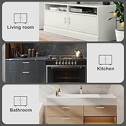 Probrico 50 Pack 76mm(3inch) Hole Centers Cabinet