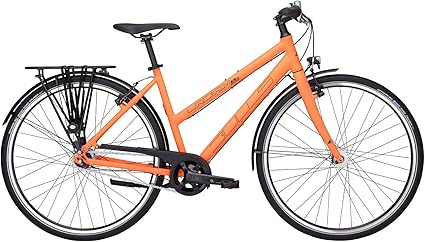 bulls urban 8s eco trekkingrad 2017 cityrad damen fahrrad 28 zoll 8 gange orange amazon de sport freizeit