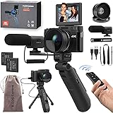 4K Digital Camera with Creator Accessory Kit 48MP