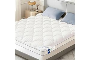 3 Inch Full Mattress Topper, Extra Thick Memory Foam Mattress Pad for Back Pain Relief, Pillow Top Mattress Topper with Breat