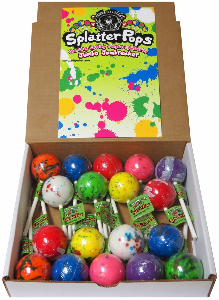 Espeez Candy Paintball Pops Giant Jawbreaker Lollipops