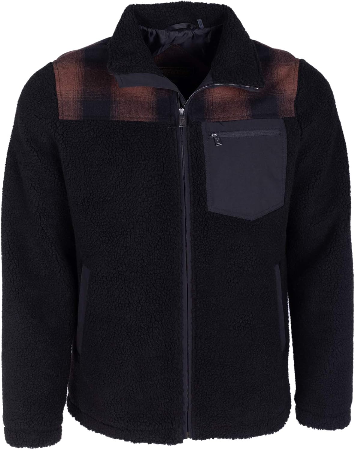 Pendleton Bozeman Hybrid Wool Sherpa Zip Waterproof Breathable Jacket at  Men’s Clothing store