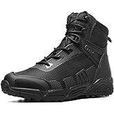 IODSON Men's Military Tactical Boots - Lightweight and Durable Work Boots for Outdoor, Combat, Jungle, Hiking, Backpacking