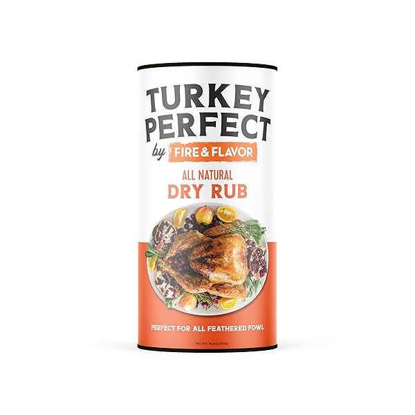 FIRE & FLAVOR TURKEY PERFECT NATURAL DRY RUB...