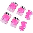 SOHOUR HOME Youth/Kids Knee Pads Elbow Pads Wrist Guards Protective Gear Set for 3-15 Years Child Roller Skates, Skateboard, Cycling, Inline Skating, BMX Bike, Scooter Riding and Other Outdoor Sports