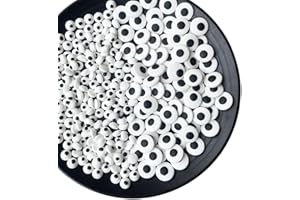 Weraru 2 Bottle Candy Eyeballs Eye Ball Sweets Cake Cupcake Toppers Cookie Dessert Sprinkles Decorations for Birthday Party Supplies 6.8 Ounce(Two Size Mixed)