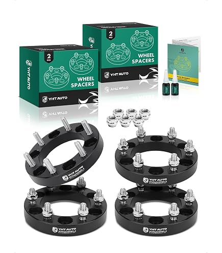 MAYASAF 2” Wheel Spacers – 4-Pack For 6-Lug 6x5.5” Bolt Pattern | Fits Toyota, Ford, Chevy, Dodge, Mazda - View #3