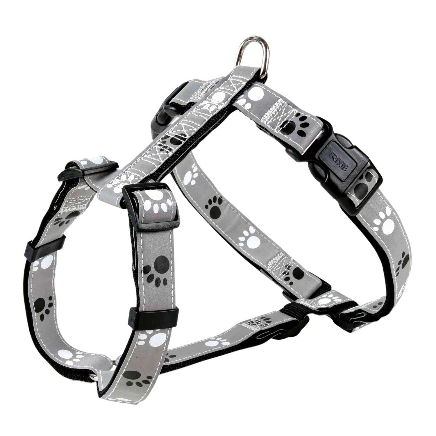 Trixie 12231 Silver Reflect V-Lead, XS-S 30-40 cm/15 mm