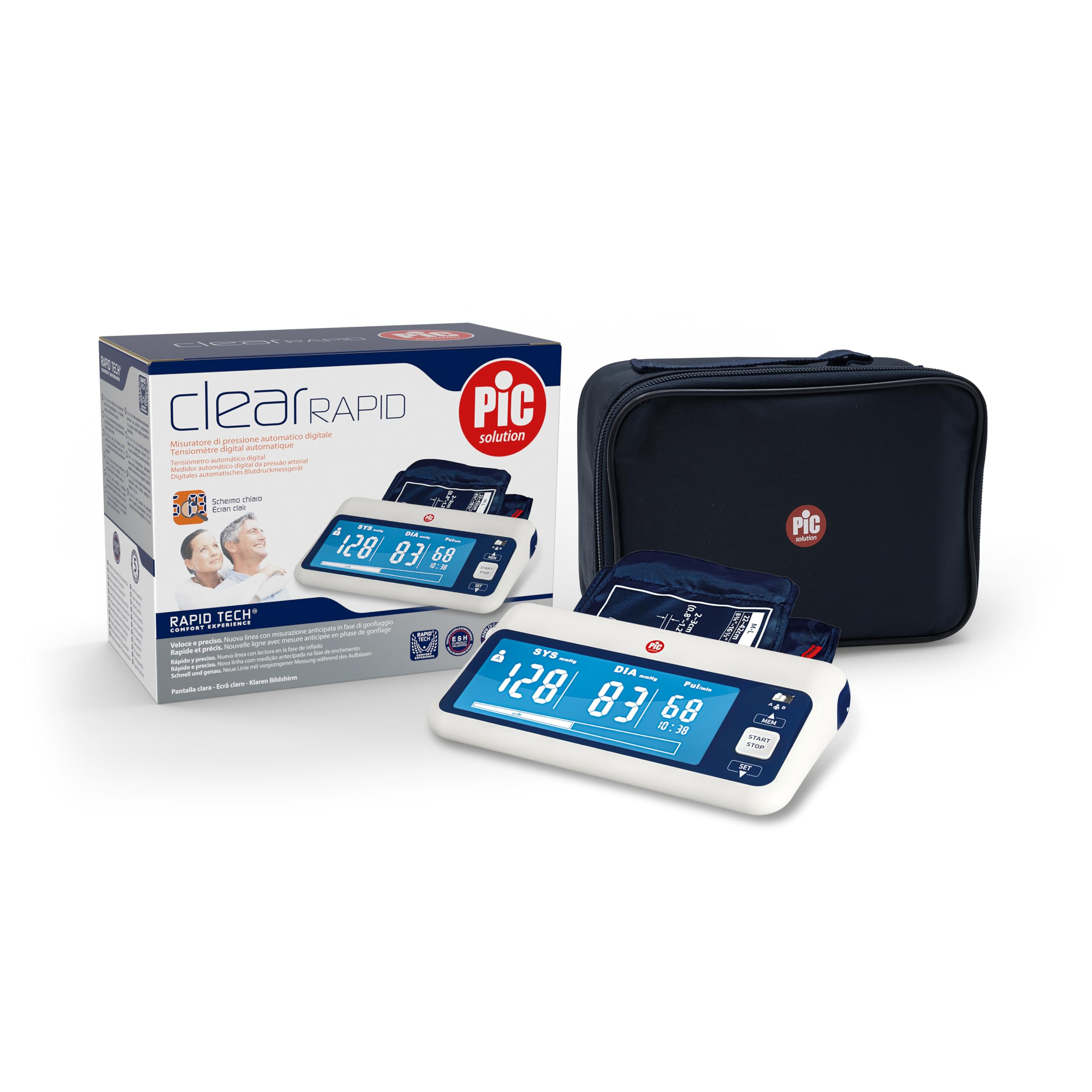Pic Solution clearRAPID Digital Arm Blood Pressure Monitor