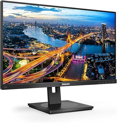 Philips 275B1 27 Inch QHD Monitor 75Hz 4ms IPS USB Hub Height Adjust Speakers