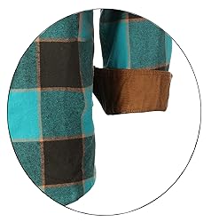 Gioberti Men's Brushed Flannel 100% Cotton Plaid