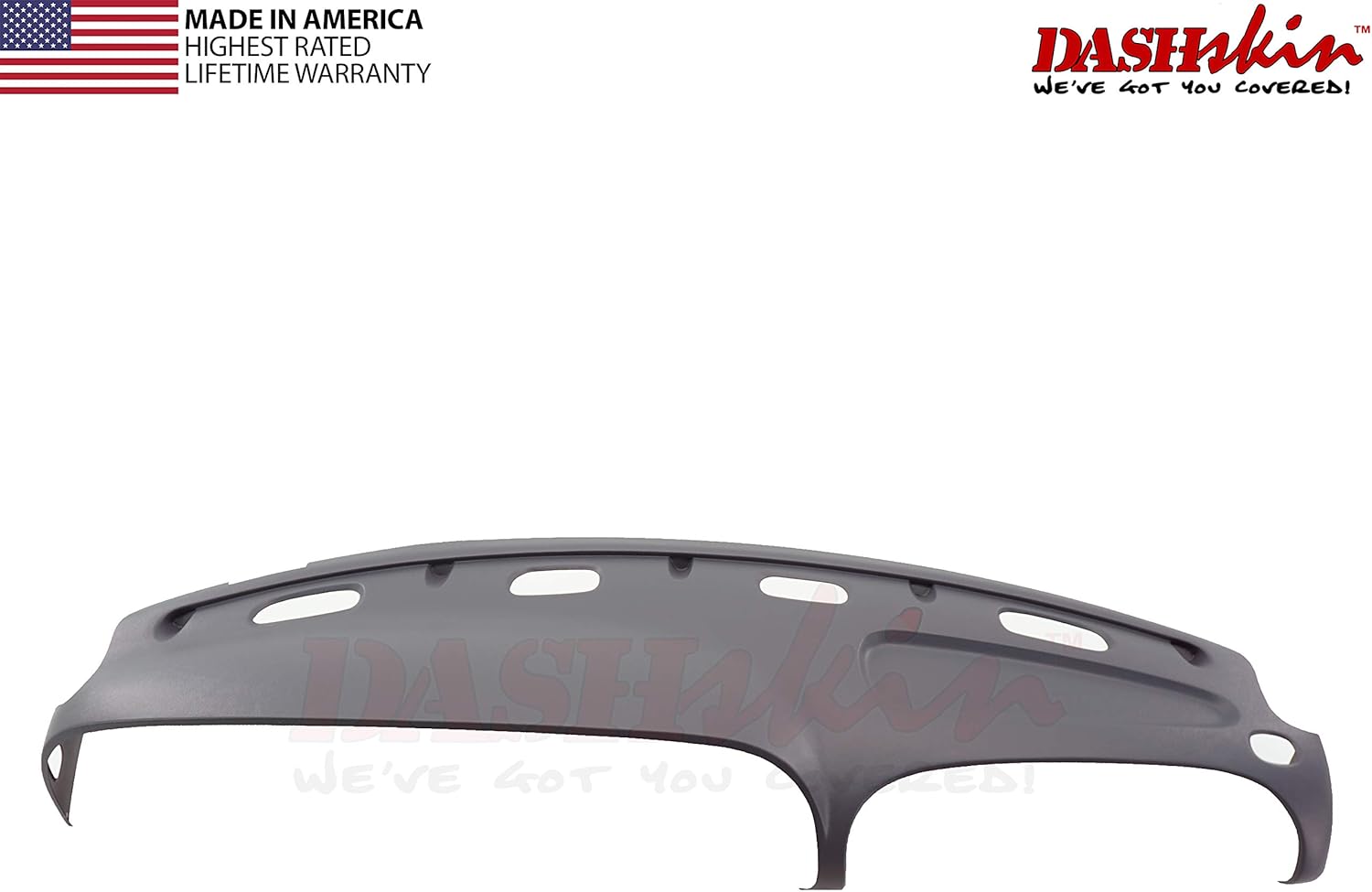 DashSkin Molded Dash Cover Compatible with 98-01 Dodge Ram in Mist Grey (USA Made)