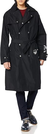 Amazon ディーゼル Diesel メンズ トレンチコート デザインベルト Akayx コート ジャケット 通販
