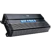 Hifonics Alpha 1500W 1 Ohm Stable Monoblock Car Audio Amplifier | Compact 1 ohm stable mono subwoofer amp with bass remote, electronic crossovers and Ultra-Fi MOSFET power supply