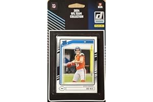PANINI Denver Broncos 2024 Donruss Factory Sealed 13 Card Team Set Featuring Bo Nix Audric Estime and Troy Franklin Rated Rookie Cards Plus