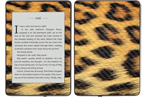 MIGHTY SKINS MightySkins Carbon Fiber Skin for Amazon Kindle Paperwhite 2018 (Waterproof Model) - Aztec Fox | Protective, Durable Textured Carbon Fiber Finish | Easy to Apply, Remove| Made in The USA