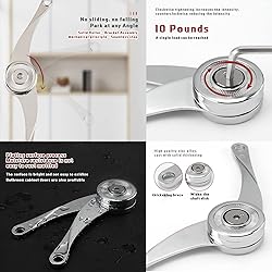 2 Pcs Heavy Duty Soft Close Lid Support Hinges