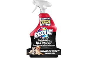Resolve Ultra Stain & Odor Remover for Pet Messes, 32 Ounce