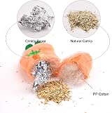 Onebarleycorn Catnip Toys 12 Pack Cat Toys Indoor Outdoor Plush Crinkle Balls view 3