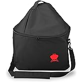 Weber Smokey Joe Bag, Black – Waterproof & UV‑Resistant Carry Bag for 14" Smokey Joe & Smokey Joe Premium Charcoal Grills, Ke