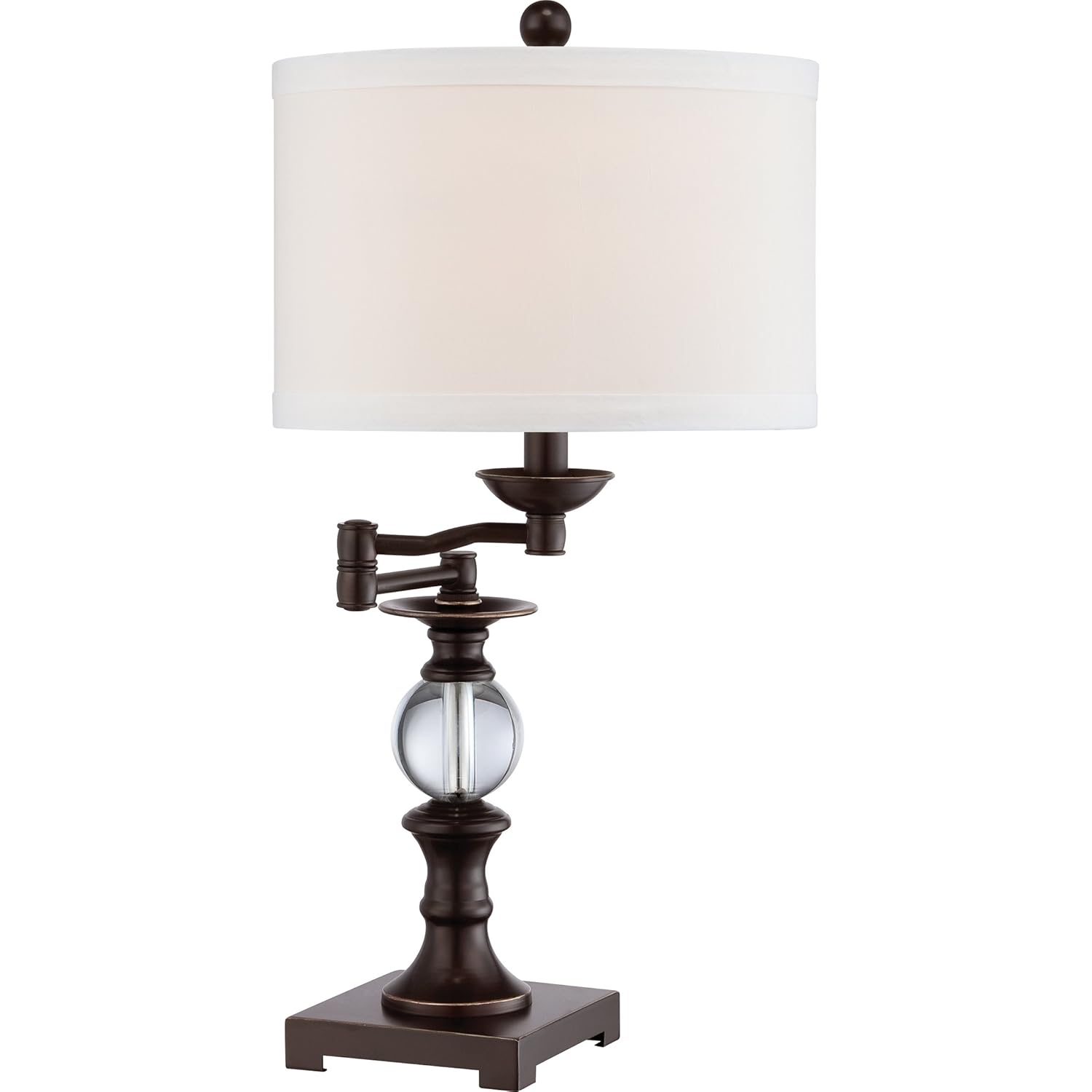 Best crystal table lamp bronze