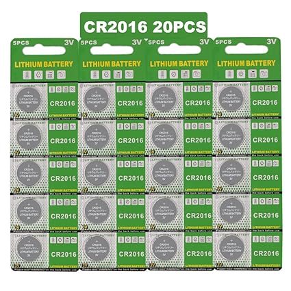 20 Stück CR2016 3V Lithium Knopfzelle Elektro CR 2016 Lithium