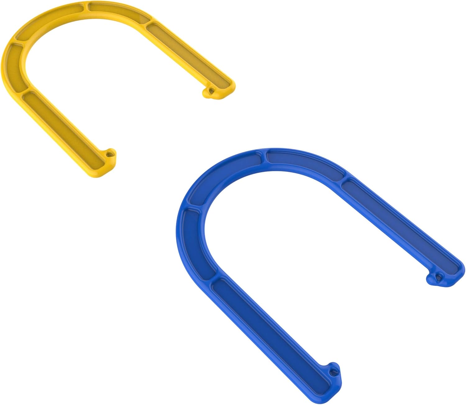 Hey! Play! 2-in-1 Horseshoe and Ring Toss – Outdoor Combo Two-Player Skill Game Set for Kids and Beginners – Picnic, Cookout, Beach and Backyard: Toys & Games