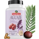Peruvian Naturals Aguaje Capsules for Women 150 Pills - Natural Curves for Female Health Supplement, Powerful Hormone Balance, Buriti Fruit, Non-GMO, Vegan