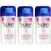 Sure Deodorant 2.6 Ounce Invisible Solid Fresh &amp; Cool (76ml) (3 Pack)