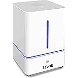Levoit Humidifiers, 4L/ 1.1 Gallon Capacity Cool Mist Ultrasonic Air Humidifier Vaporizer for Bedroom, Home, Room, Baby , Low Water Smart Protection, Night Light