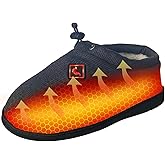ThermalStep Heated Slippers for Men and Women – Rechargeable Foot Wear with 3 Temperature Settings Keep Feet Warm up to 11 Hours with 2000mAh 7.4 Volt Battery