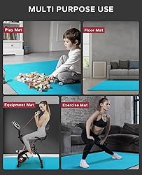 HAPBEAR Extra Large Exercise Mat-7'x5'x8mm