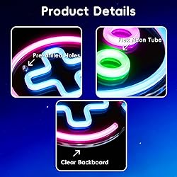 LPMYLMC Neon Signs For Wall Decor, Dimmable LED